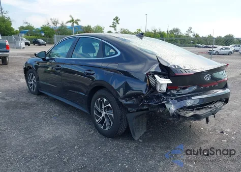 2021 Hyundai Sonata Blue from USA, damaged, VIN KMHL24JJ4MA036386